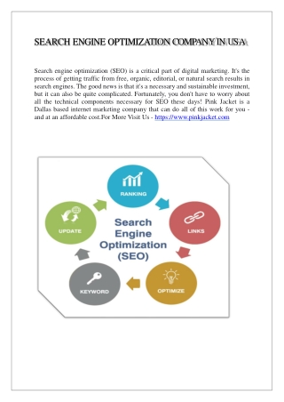 SEARCH ENGINE OPTIMIZATION COMPANY IN USA
