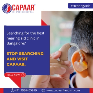Searching for the best hearing aid clinic in Hulimavu, Bangalore | CAPAAR