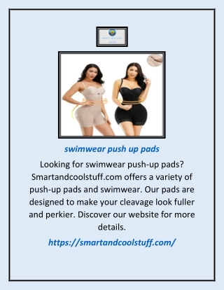 Swimwear Push Up Pads | Smartandcoolstuff.com