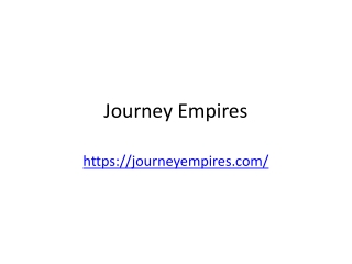 Journey Empires