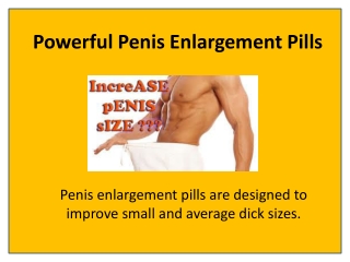 Enlarge Bigger Penis Size and Girth with Cock XXL Capsule