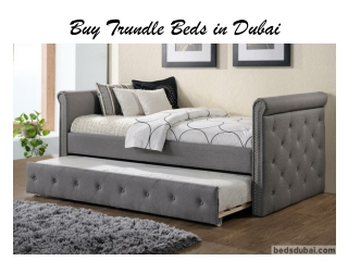 bedsdubai.com-Trundle Beds
