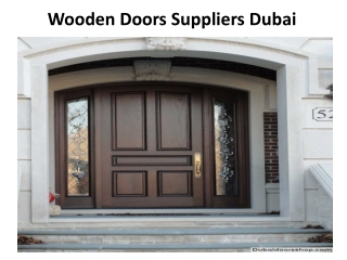 Wooden Doors -dubaidoorsshop