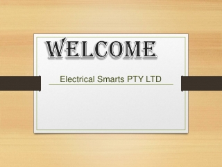 Electrical Smarts PTY LTD