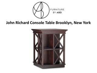 John Richard Console Brooklyn, New York