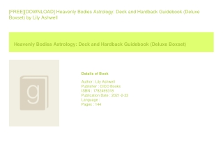 [FREE][DOWNLOAD] Heavenly Bodies Astrology Deck and Hardback Guidebook (Delu