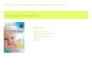 download_[p.d.f]) Hypno Birthing The Mongan Method  by Marie F. Mongan