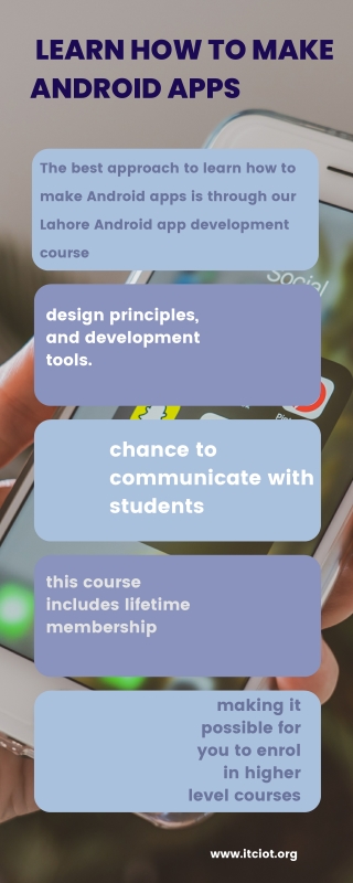 android app development course in lahore