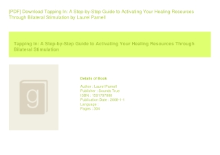 [PDF] Download Tapping In A Step-by-Step Guide to Activating Your Healing Re