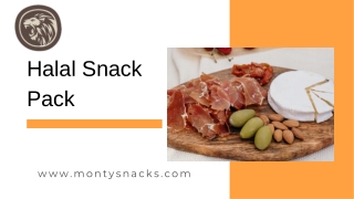 Halal Snack Pack - Montysnacks