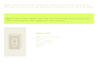 [BOOK] MBLEx Flash Cards MBLEx Test Prep and Flashcards Study Guide 2021-202