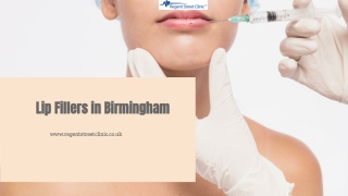 Lip Fillers in Birmingham