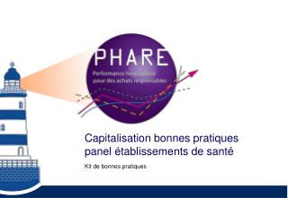 Capitalisation bonnes pratiques panel établissements de santé