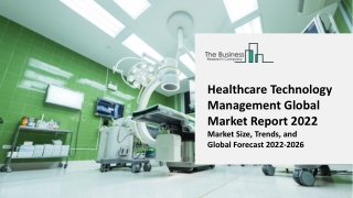 Healthcare Technology Management Market 2022-2031