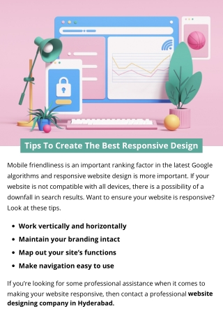 Tips To Create The Best Responsive Design