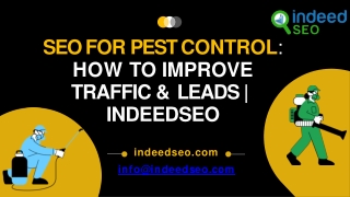 SEO for Pest Control How to Improve Traffic & Leads  IndeedSEO