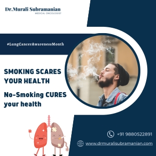 Smoking is injurious to health | Best Medical Oncologist in Kalyan Nagar