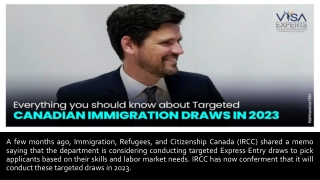 Everything you should know about Targeted Canadian Immigration Draws in 2023