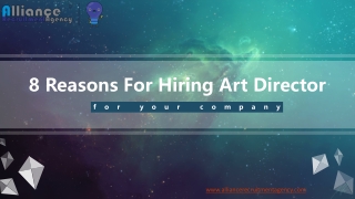 Art Director Recruiter - Alliance Recruitment Agency