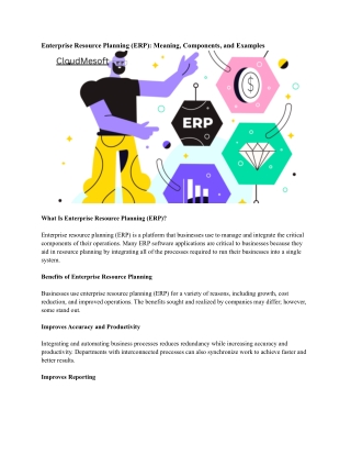 Erp software in UAE