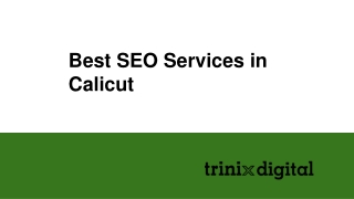 Best SEO Services in Calicut