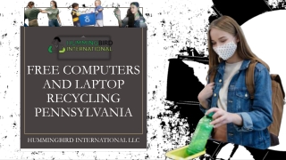 Free Computers and laptop recycling Pennsylvania