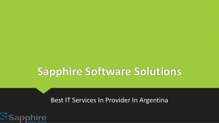 #1 IT Services Provider In Argentina | Web & Mobile App Development