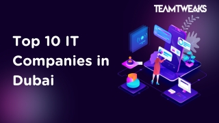 Top 10 IT Companies In USA | IT Companies - Teamtweaks