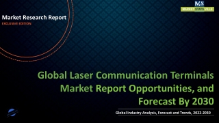 Laser Communication Terminals Market Worth US$ 714.9 million by 2030