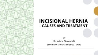 Incisional Hernia – Causes and Treatment