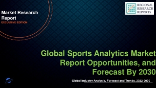 Global Sports Analytics Market expected to reach a valuation of US$ 9.40 billion by 2030