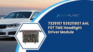 BMW 7329157 03 Headlight Driver Module