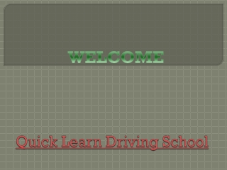 Best Driving School in Gwinnett Village