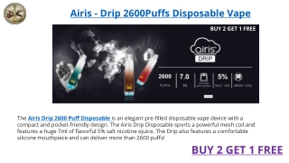 Airis Aura Disposable vape