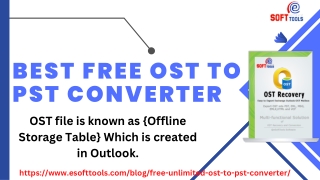 Best free OST to PST converter