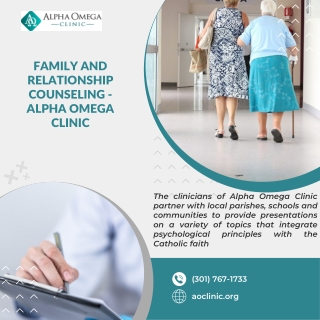 Family and Relationship Counseling - Alpha Omega Clinic