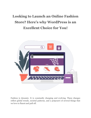 Looking to Launch an Online Fashion Store_ Here’s why WordPress is an Excellent Choice for You!