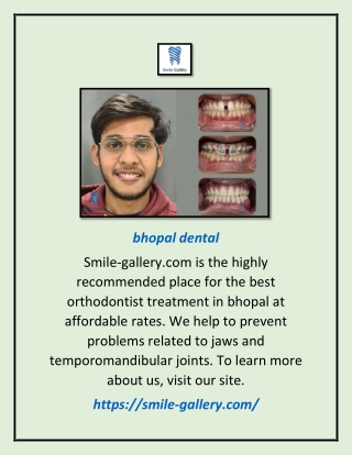 bhopal dental | Smile-gallery.com