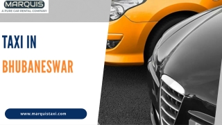 Get an Amazing Taxi in Bhubaneswar