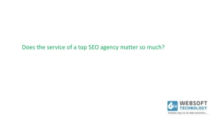 Take SEO Services through the top SEO agency in India,6ixwebsoft technology