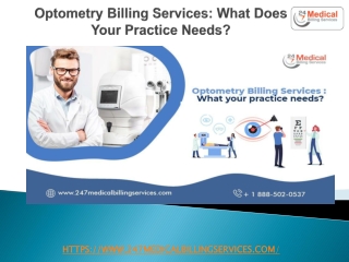 Optometry Billing Services What Does Your Practice Needs