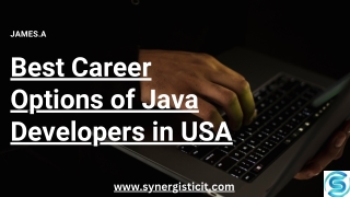 Best Career Options of Java Developers in USA