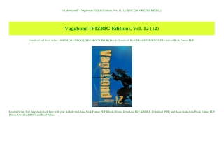 Pdf [download]^^ Vagabond (VIZBIG Edition)  Vol. 12 (12) {PDF EBOOK EPUB KINDLE}