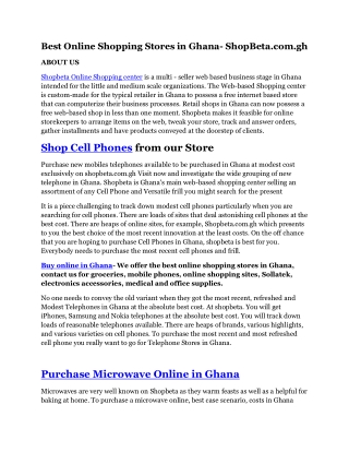 Buy Perfumes In Ghana