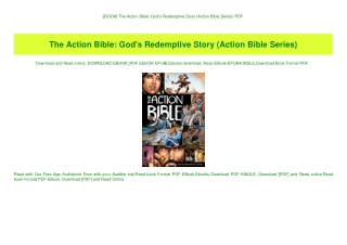[BOOK] The Action Bible God's Redemptive Story (Action Bible Series) PDF