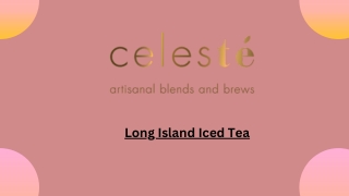Long Island Iced Tea