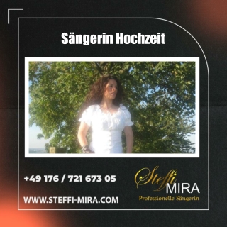 Sängerin Hochzeit - Steffi Mira