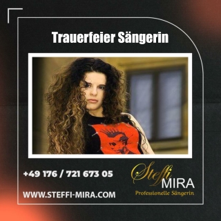 Trauerfeier Sängerin - Steffi Mira
