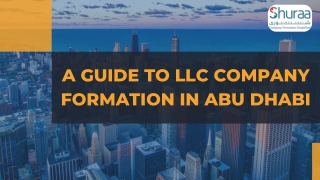 A Guide to LLC Company Formation in Abu Dhabi