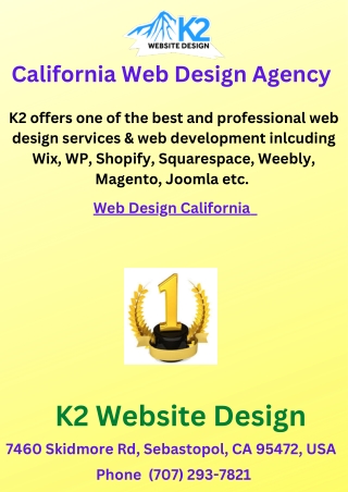 California Web Design Agency